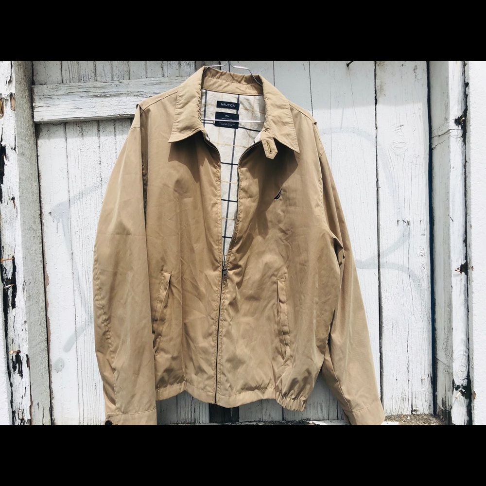 Nautica Tan Jacket XL Great Condition